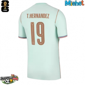 Ranska Theo Hernandez #19 Vieraspaita MM-kisat 2026 Lyhythihainen